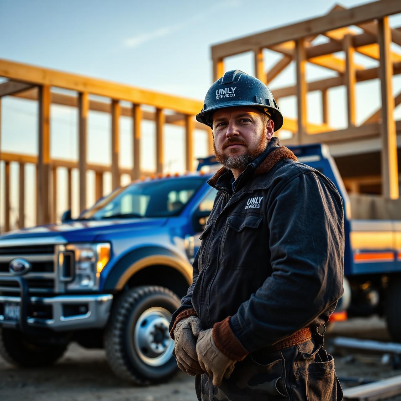 Contractor at jobsite